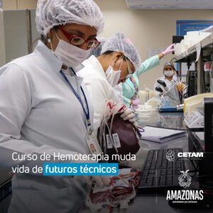 Imagem da notícia - Curso de Hemoterapia muda vida de futuros técnicos