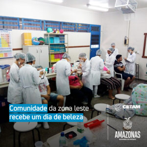 Imagem da notícia - Comunidade da zona leste recebe um dia de beleza