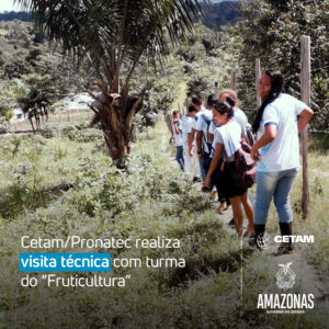 Imagem da notícia - Pronatec realiza visita técnica com turma do “Fruticultura”