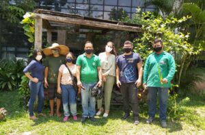 Imagem da notícia - Turma de Jardinagem do Cetam/CECF 31 de Março tem aula prática no Centro Cultural dos Povos da Amazônia